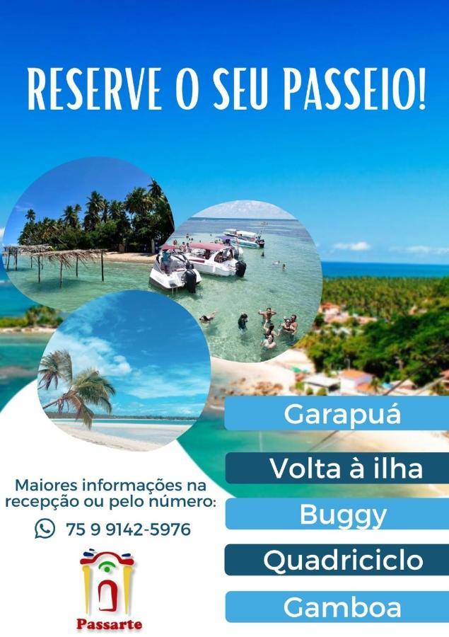 Hotel Pousada Passarte - Biquinha Morro de São Paulo Zewnętrze zdjęcie